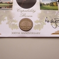 2016 Capability Brown 300th Anniversary US Quarter Coin Cover - Benham Signed UK PNC First Day Covers