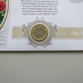 2017 The New �1 Coin Coin Cover - Benham UK PNC First Day Covers