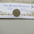 2017 Machin Definitive 50 Years 1 Shilling Coin Cover - Benham Signed UK PNC First Day Covers