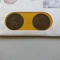 1974 King Edward VII Penny 70th Anniversary Coin Cover - UK PNC First Day Covers