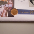 2002 The Golden Jubilee Gold Half Sovereign Coin Cover - UK PNC First Day Covers