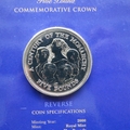 2000 Century of the Monarchy 5 Pounds Coin - Guernsey Commemorative Coins