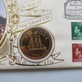 1996 Reign of King Edward VIII Medal Cover - Benham UK PNC First Day Covers