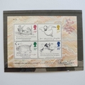 1990 UK Stamp Miniature Sheets x3 - Royal Mail MS Sheet