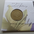 2004 Royal Horticultural Society Bicentenary Medal Cover - Royal Mail First Day Covers