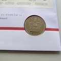 2015 Queen Elizabeth II Longest Reigning Monarch 5 Pounds Coin Cover - Royal Mail First Day Cover