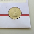 2015 Queen Elizabeth II Longest Reigning Monarch 5 Pounds Coin Cover - Royal Mail First Day Cover