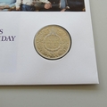 2016 HM The Queen's 90th Birthday 5 Pounds Coin Cover - Royal Mail First Day Cover