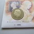 1995 William Wyon Bicentenary Medal Cover - UK Royal Mail First Day Covers