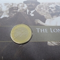 2008 The London 1908 Olympic Games 100th Anniversary 2 Pounds Coin Cover - Royal Mail First Day Cover