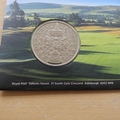 2014 The 2014 Golf Ryder Cup Gleneagles Scotland Medal Cover - Royal Mail First Day Cover