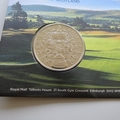 2014 The 2014 Golf Ryder Cup Gleneagles Scotland Medal Cover - Royal Mail First Day Cover