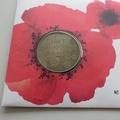 2008 Remembrance Day 90th Anniversary Medal Cover - Royal Mail First Day Cover