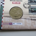 2007 British Motor Racing Centenary Medal Cover - Royal Mail First Day Cover