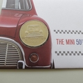 2009 The Mini 50th Anniversary Medal Cover - Royal Mail First Day Cover