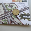 2012 The City of Cardiff 1 Pound Coin Cover - Royal Mail First Day Cover