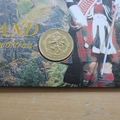 1999 Scotland National Portrait 1 Pound Coin Cover - Benham First Day Cover Signed