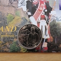 1999 Scotland Robert Burns A National Icon Crown Coin Cover - Benham First Day Cover Signed