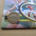 1999 Rugby World Cup 2 Pounds Coin Cover - Benham First Day Cover Signed