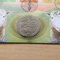 2003 The Discovery of DNA 50th Anniversary 1 Crown Coin Cover - Benham First Day Cover Signed