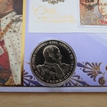 1999 King Edward VII 20th Century British Monarchs Crown Coin Cover - Benham First Day Cover