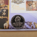 1999 King George V 20th Century British Monarchs Crown Coin Cover - Benham First Day Cover