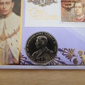 1999 King George VI 20th Century British Monarchs Crown Coin Cover - Benham First Day Cover