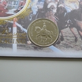 1998 The Queen Mother Passion For Horse Racing Crown Coin Cover - Benham First Day Cover - Signed