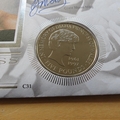1999 Diana Princess of Wales 5 Pounds Coin Cover - Benham First Day Cover - Signed