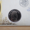 1998 Diana Princess of Wales 1 Dollar Isle of Man Coin Cover - Benham First Day Cover - Signed