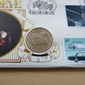 1996 Jaguar Classic Cars 100 Years of Motoring 2 Pounds Coin Cover - Benham First Day Cover