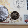 1996 Ford Escort Classic Cars 100 Years of Motoring 2 Pounds Coin Cover - Benham First Day Cover