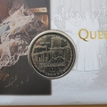 2001 Queen Victoria Isambard K Brunel 1 Crown Coin Cover - Mercury First Day Cover