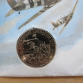 1994 D-Day Landings 50th Anniversary 2 Pounds Coin Cover - Guernsey First Day Cover