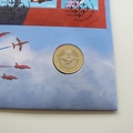 2018 Royal Air Force RAF 100th Anniversary 2 Pounds Coin Cover - Royal Mail First Day Cover