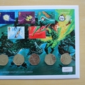 2019 Peter Pan 50p Pence x6 Coin Cover - First Day Cover by Westminster