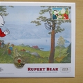 2020 Rupert Bear 100th Anniversary Silver 50p Pence Coin Cover - First Day Cover by Westminster