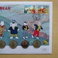 2020 Rupert Bear 100th Anniversary 50p Pence x5 Coin Cover - First Day Cover by Westminster