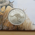 1993 Australia's Kangaroo 1oz Silver Dollar Coin Cover - First Day Cover Australia