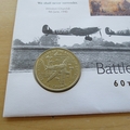 2000 Battle of Britain 60th Anniversary 1 Crown Coin Cover - First Day Cover Isle of Man