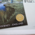 2006 England A British Journey 1 Pound Coin Cover - First Day Cover by Mercury