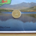 2009 Celebrating Wales 1 Pound Coin Cover - First Day Cover by Mercury