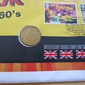 2008 Classic Comedy And Horror Three Pence Coin Cover - First Day Cover Mercury