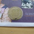 2003 The Queen's Coronation 50th Anniversary 5 Pounds Coin Cover - First Day Cover by Mercury