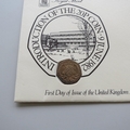 1982 Introduction of the UK 20p Coin 20p Pence Coin Cover - First Day Cover Royal Mint