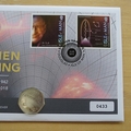 2019 Stephen Hawking 50p Pence Coin Cover - First Day Cover by Westminster