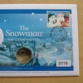 2020 The Snowman 50p Pence Coin Cover - First Day Cover by Westminster