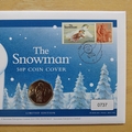 2019 The Snowman 50p Pence Coin Cover - First Day Cover by Westminster