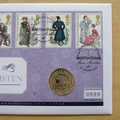 2020 Jane Austen 2 Pounds Coin Cover - First Day Covers by Westminster