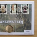 2018 Frankenstein 2 Pounds Coin Cover - First Day Cover Westminster